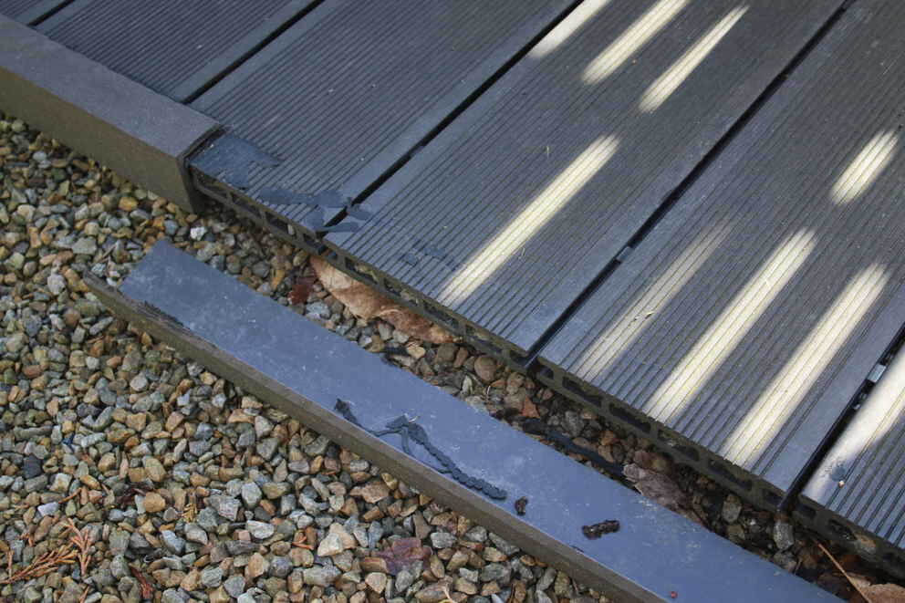 finitions de terrasse composite