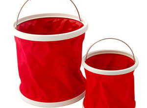 Seau dans un Sachet - Rouge - Burgon et Ball