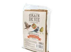 Lot de 6 biscuits pour oiseaux aux fruits Grain De Vie - 70 g