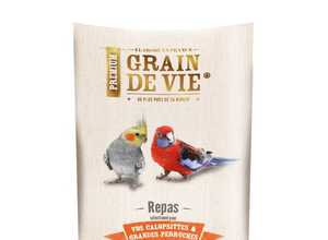 Mélange pour calopsittes et grandes perruches premium Grain de Vie - 1,5 kg